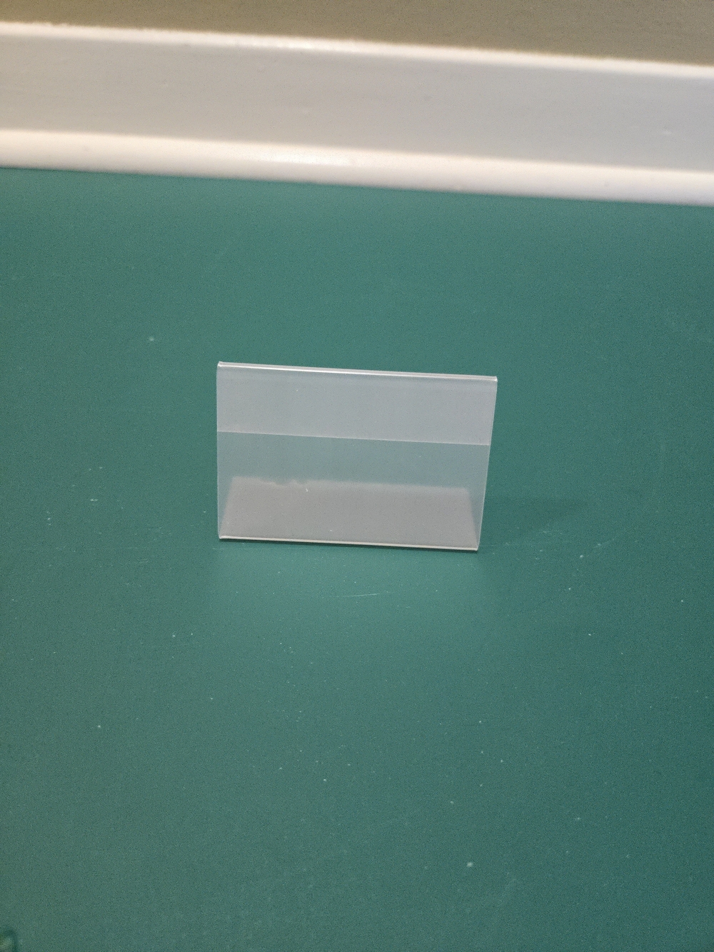 Clear Acrylic Display Stand - Transparent Card Holder